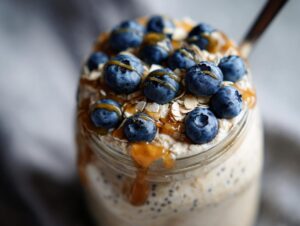protein overnight oats - Featured