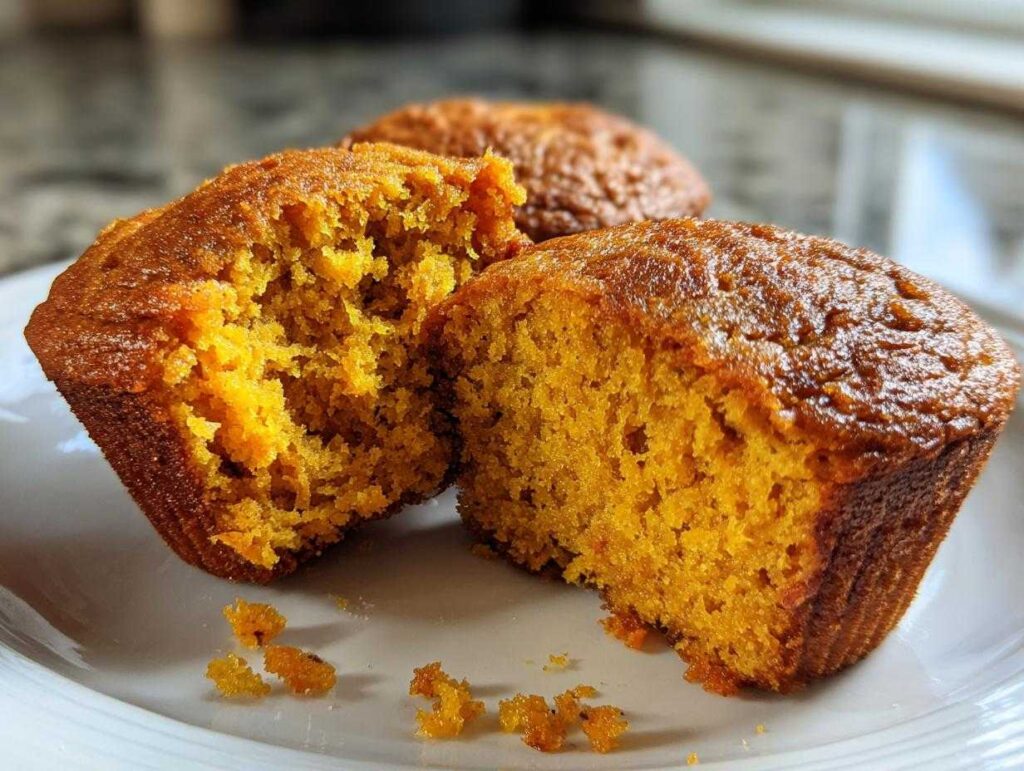 protein pumpkin muffins - Featured