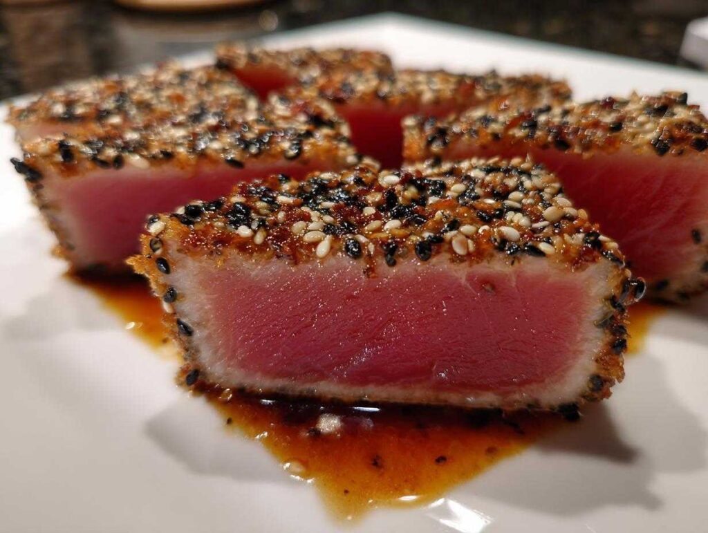 seared tuna - Featured