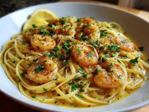 shrimp scampi - Featured