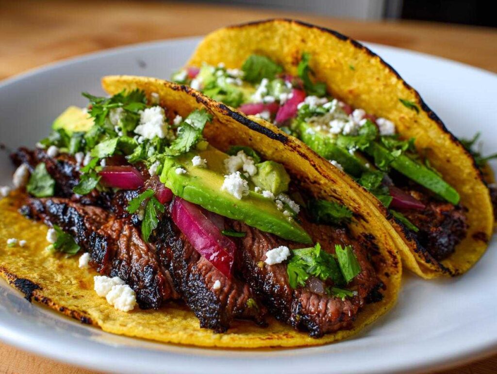 steak tacos - Featured