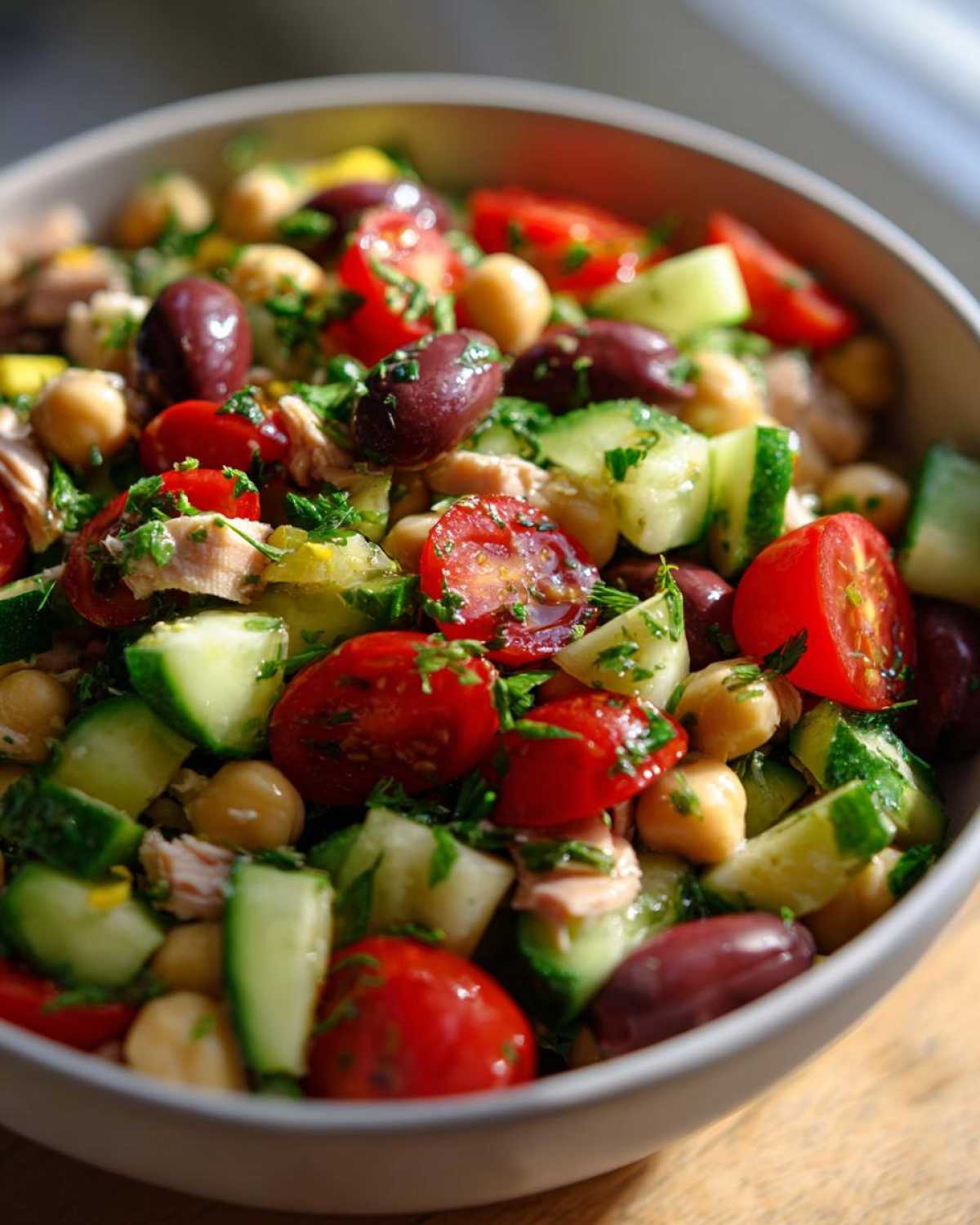 tuna garbanzo bean salad - Other 1