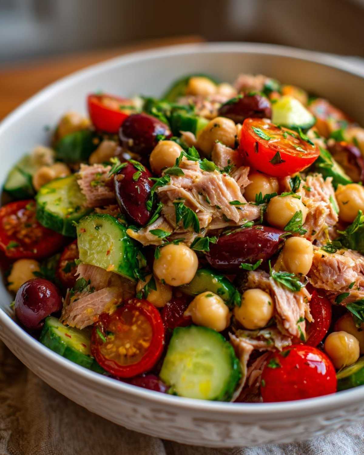 tuna garbanzo bean salad - Other 3