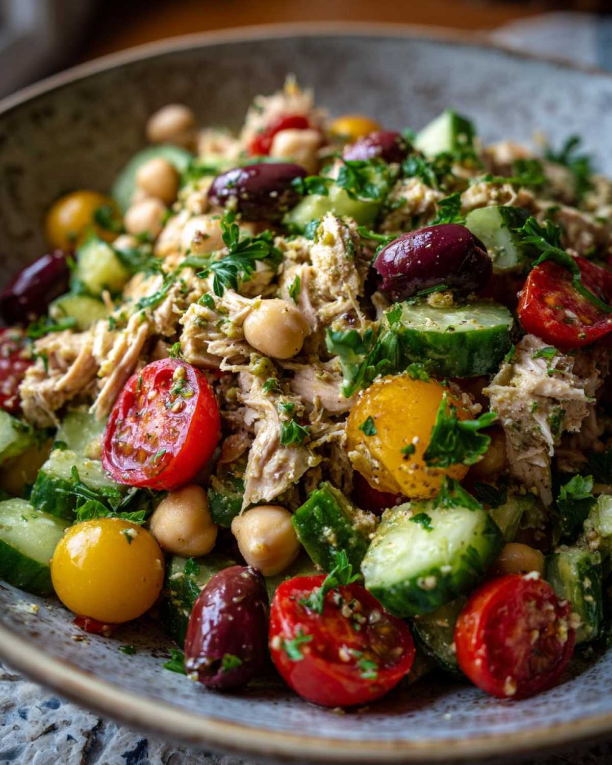 tuna garbanzo bean salad - Other 4