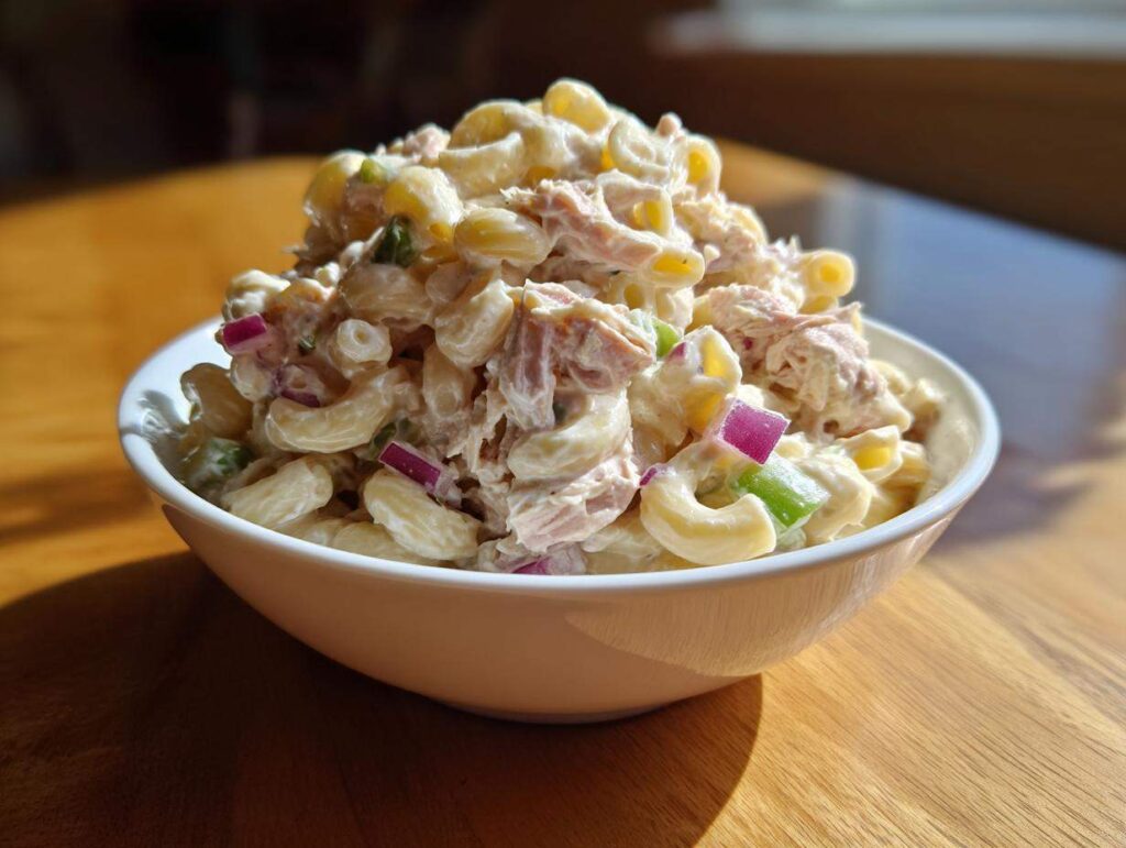tuna macaroni salad - Featured