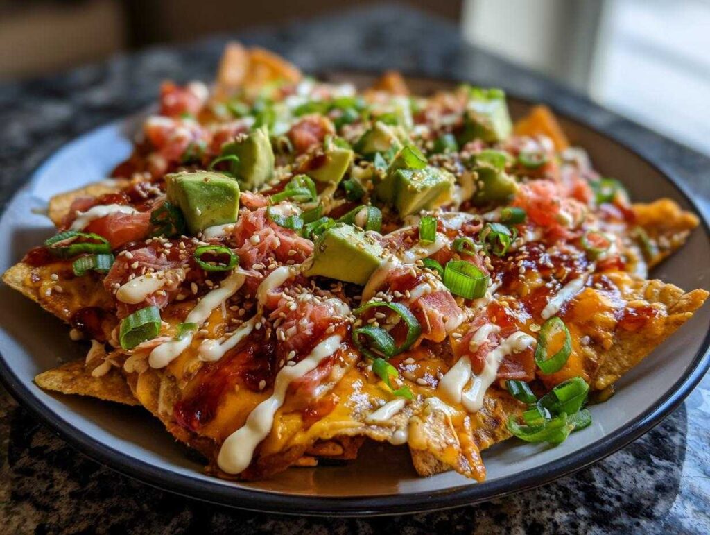 tuna nachos - Featured