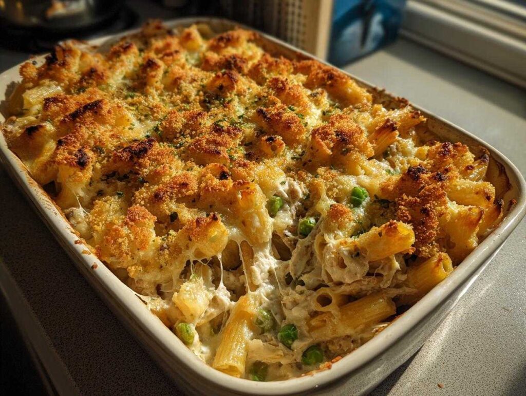 tuna pasta bake - Featured