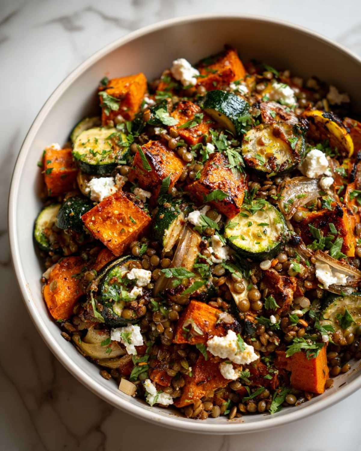 veggie lentil salad - Other 1