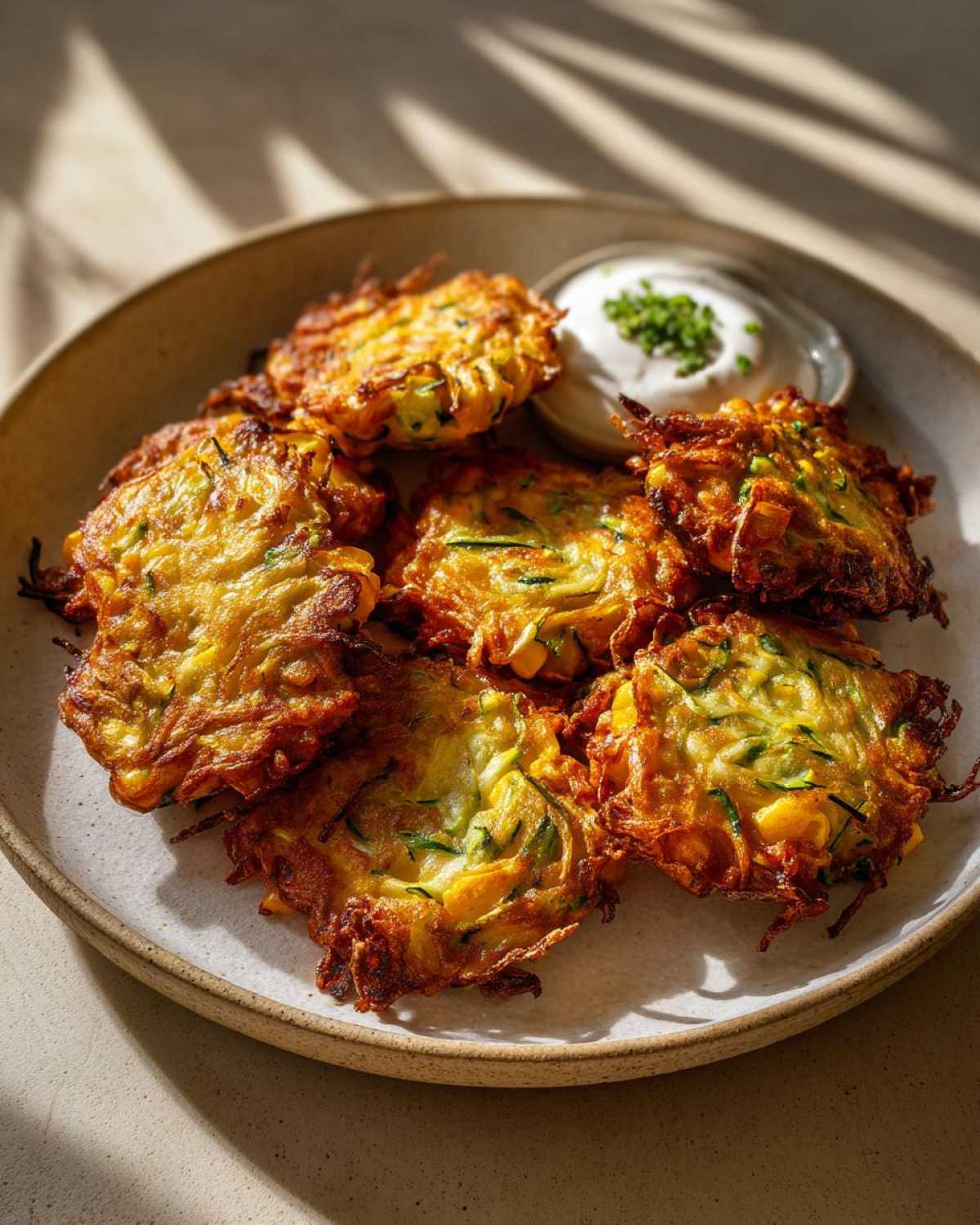 zucchini corn fritters - Other 1