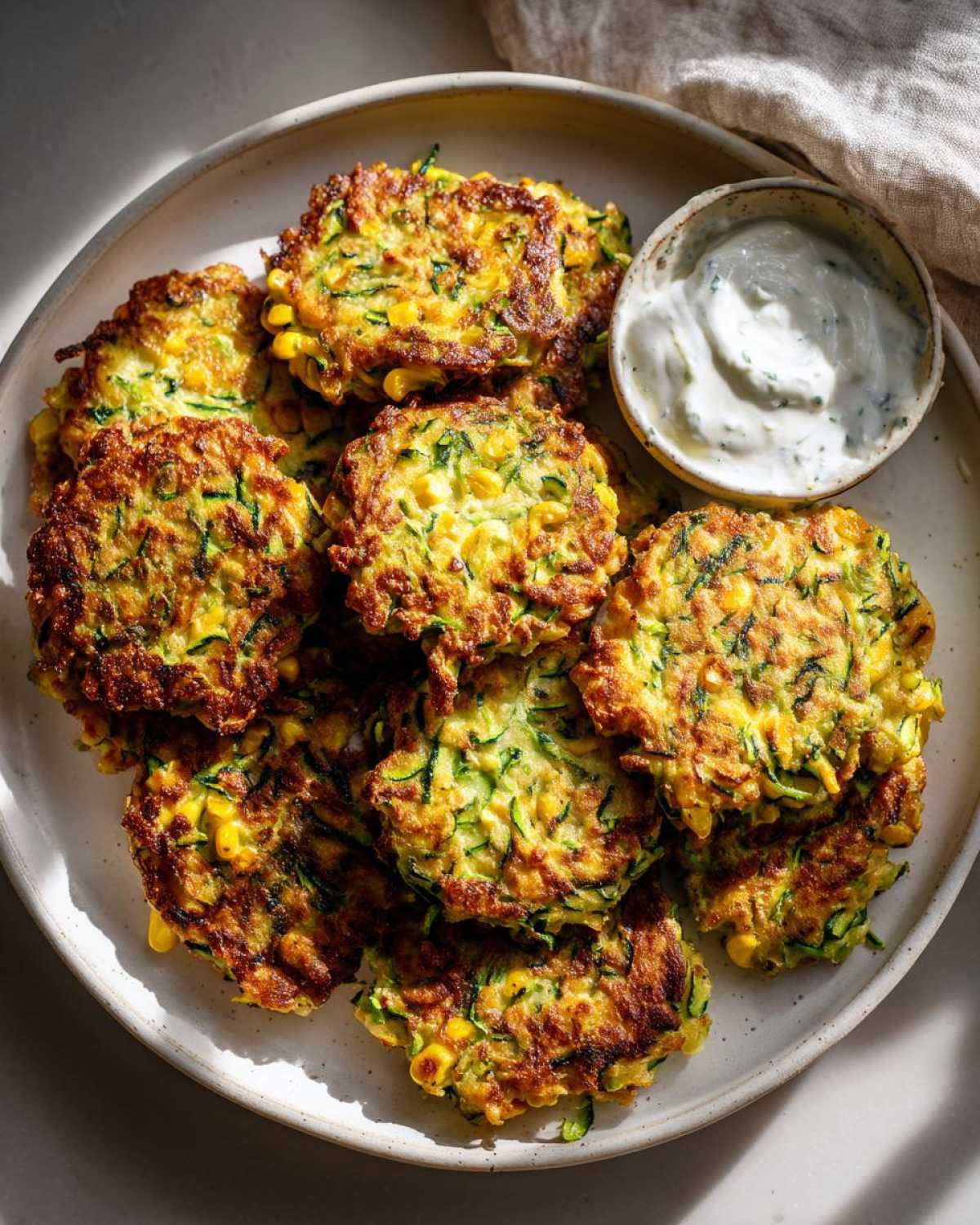zucchini corn fritters - Other 2