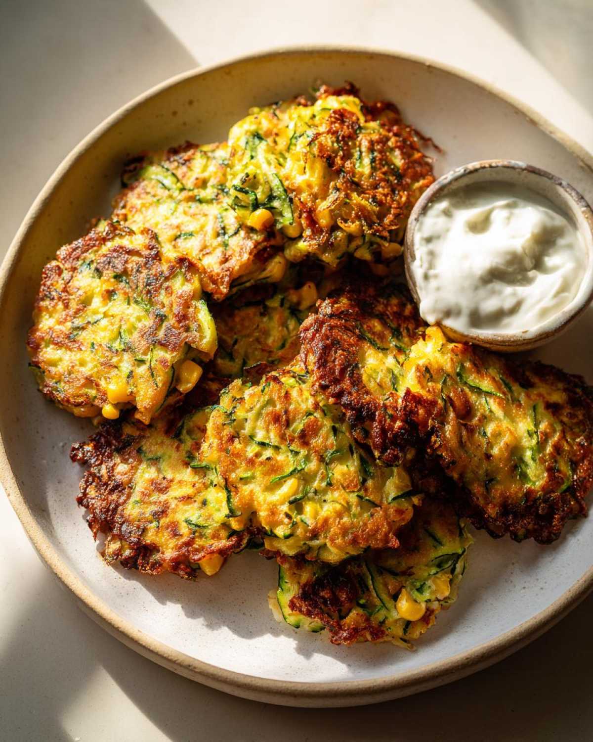 zucchini corn fritters - Other 3