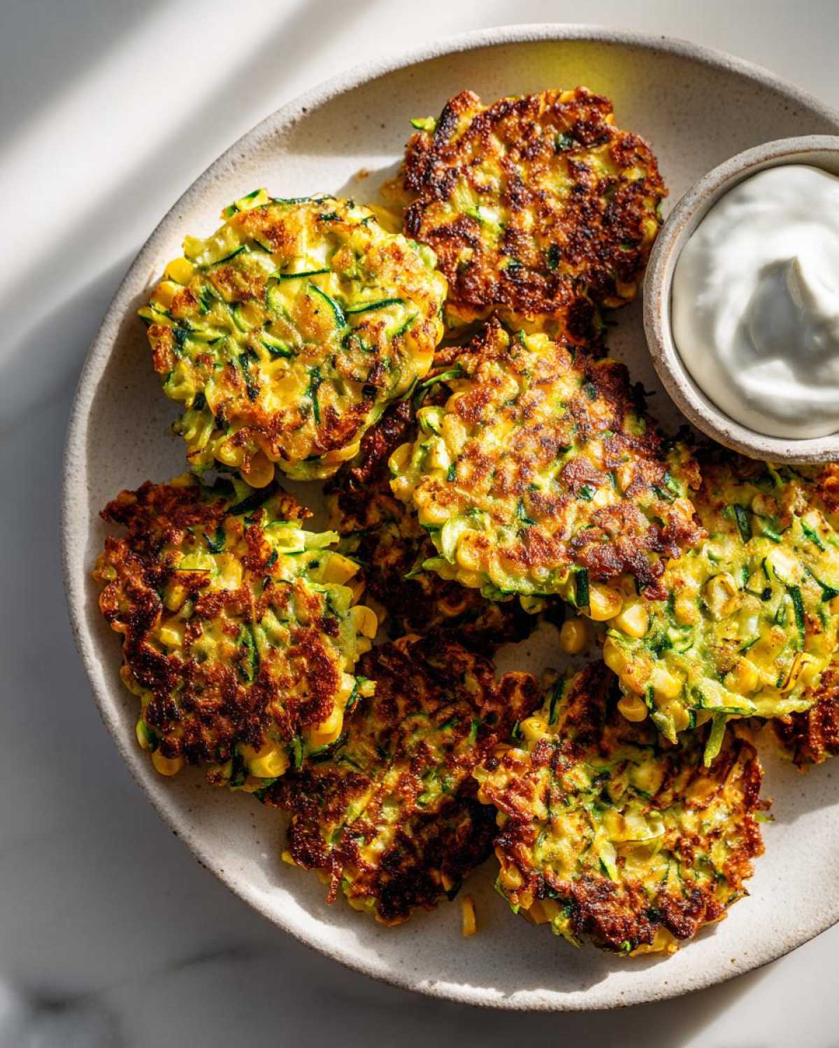 zucchini corn fritters - Other 4